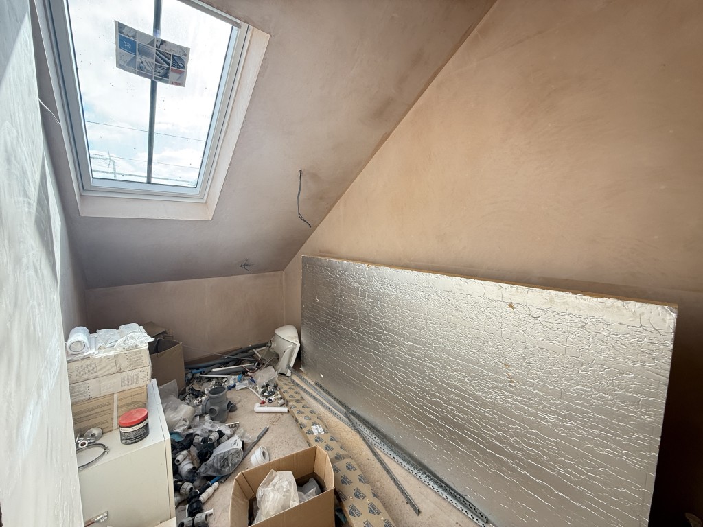 Lot: 140 - COTTAGE CONVERSION FOR COMPLETION - FIRST FIX REQUIRED - Proposed bathroom